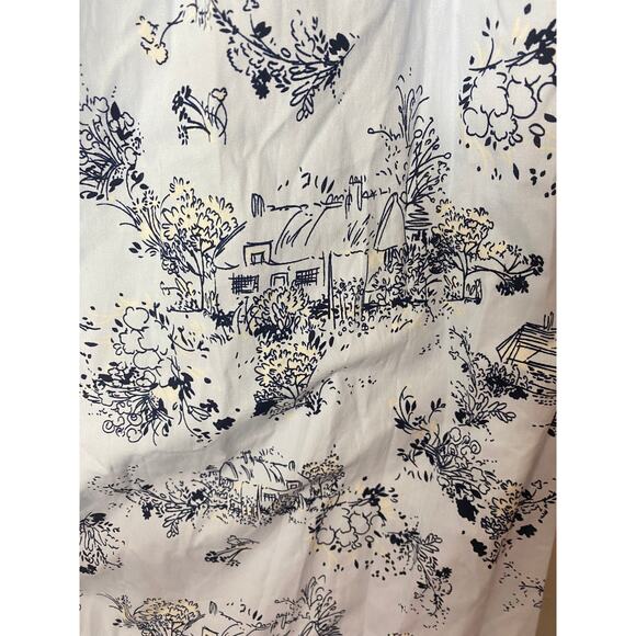 GAL MEETS GLAM DRESS LULA MAXI BLUE FLORAL MILKMAID TIERED FALL COTTAGECORE - Picture 12 of 16